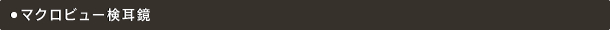 マクロビュー検耳鏡